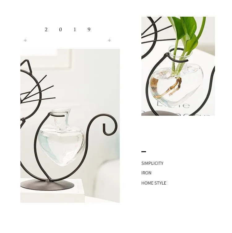 2 Pack Cat Iron Flower Ware-11