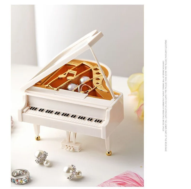 Creative Gift Ornament, BY888 Shell Music Box - Light Pink
