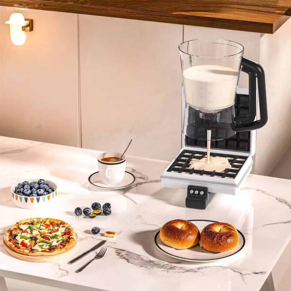 Black Cake Batter Dispenser