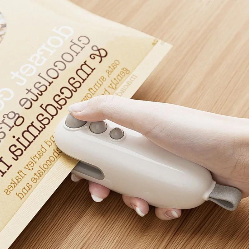 2Pcs White Mini Bag Sealer