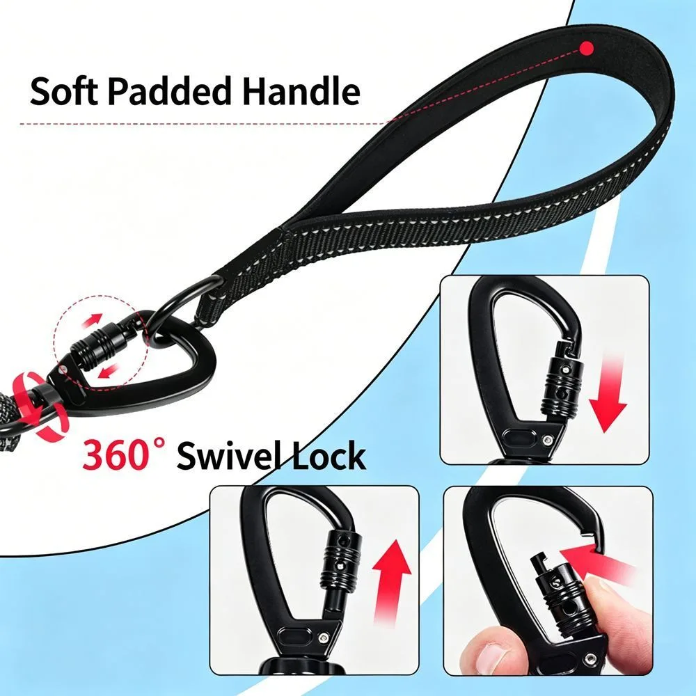 Dog Retractable Leash - Rose Red, 1.0×15m