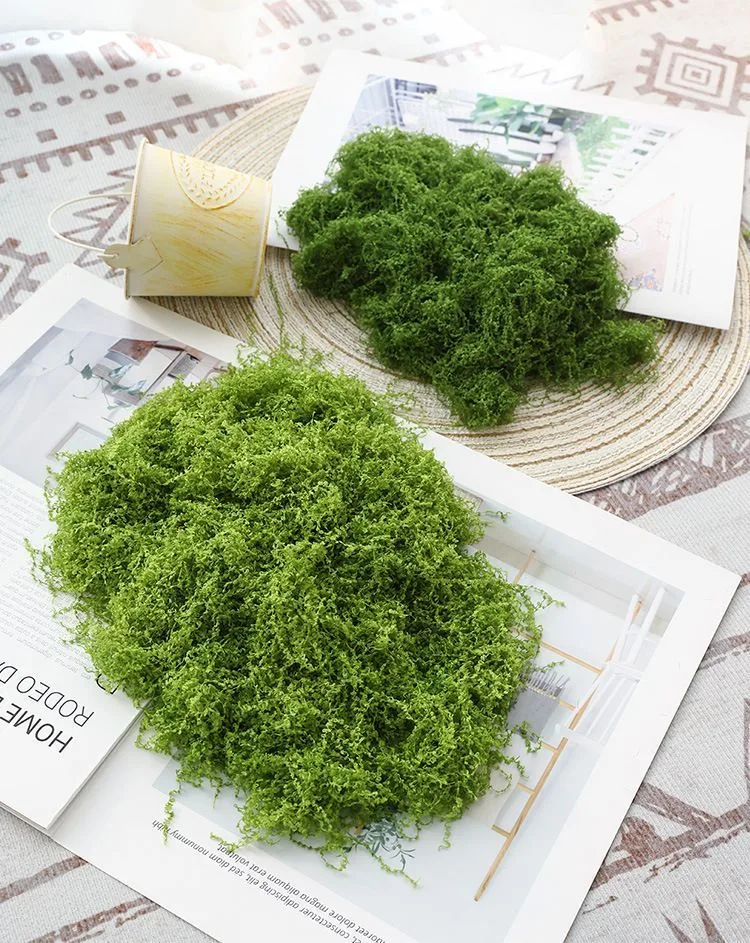 100g Dark Green Artificial Moss