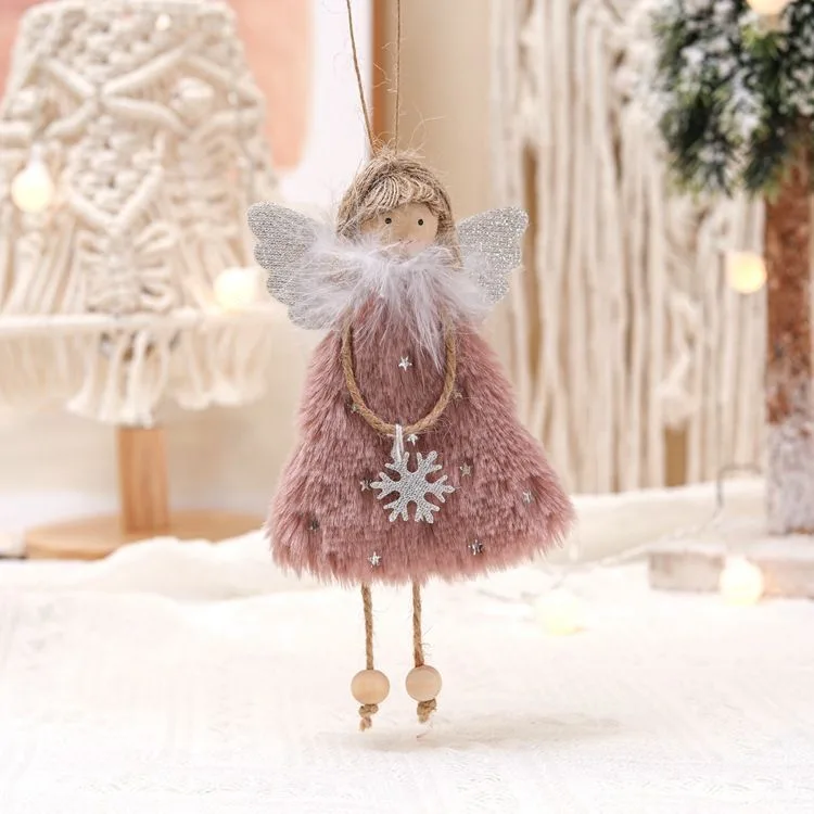3Pcs Christmas Tree Angel Ornaments