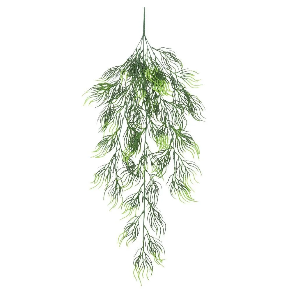 5-Fork Pine Needle Wall Hanging Vine 2 pieces