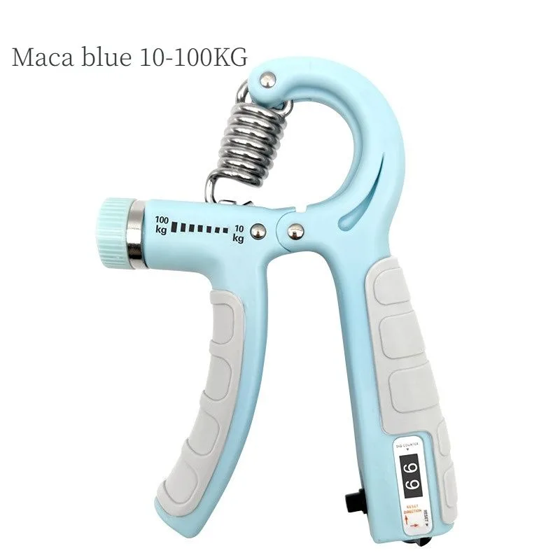 Adjustable Heavy-Duty Grip Strengthener with Counter, 10-100kg – Powerful Forearm and Wrist Builder for Complete Muscle Training & Strength Conditioning