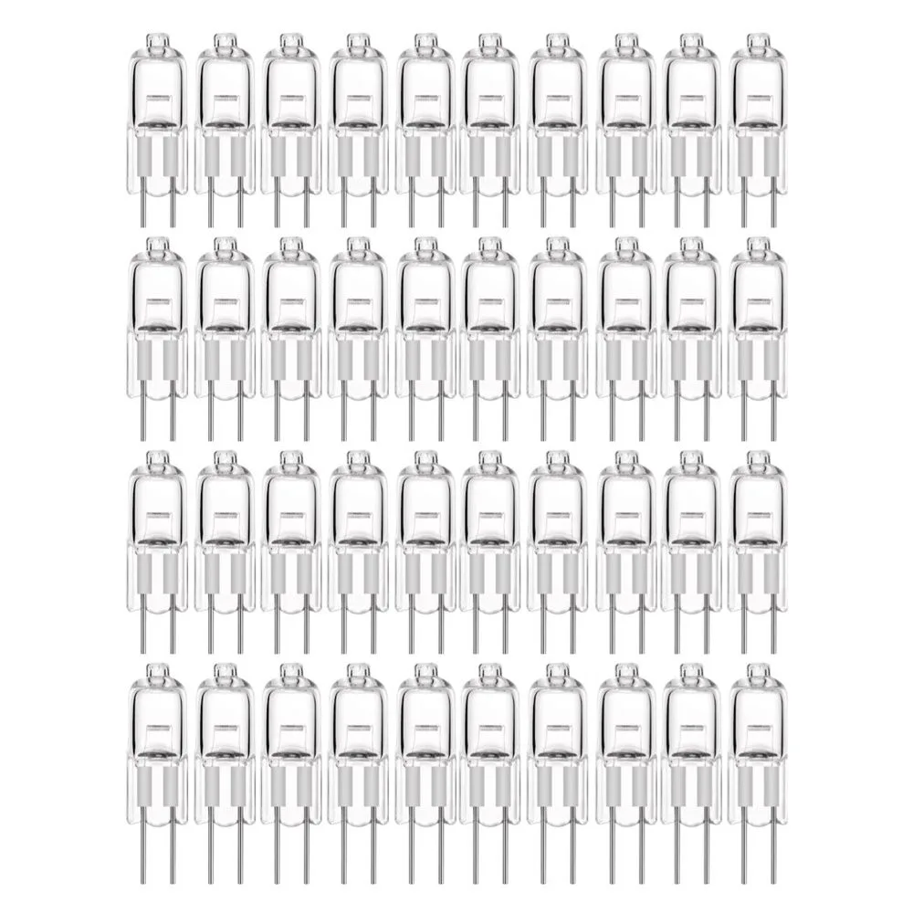 20-pack G4 halogen bulbs 20W 12V warm white