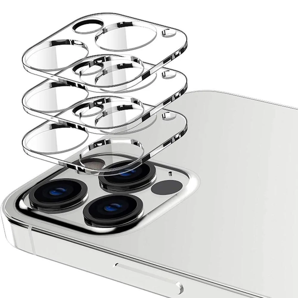 2-Pack Tempered Glass Lens Protector for iPhone 12 Pro Max, 6.7