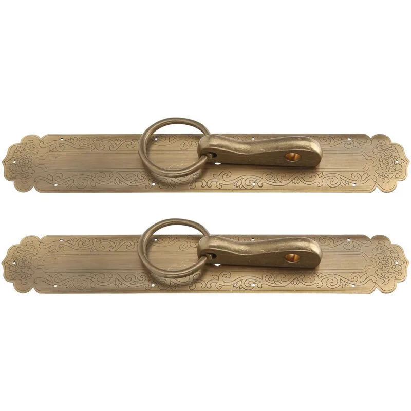 Chinese Style Door Ring Brass Handle Antique Door Handle Furniture Hardware