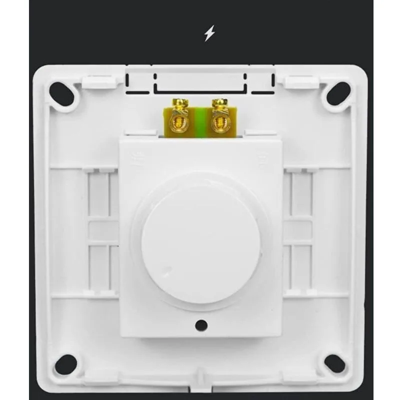 86 Type Ceiling Fan Adjustable Speed Controller Wall Switch 220V 10A White Ceiling Fan Speed Control Switch