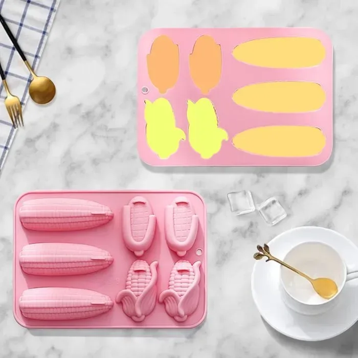 7 Cavity Cornbread Silicone Mold
