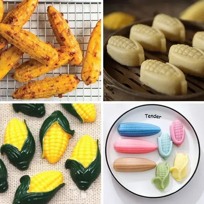 7 Cavity Cornbread Silicone Mold