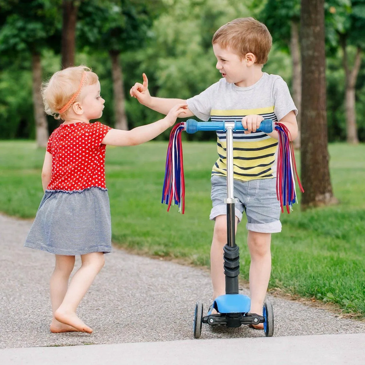 1 Pair Bicycle Streamers, 28 cm