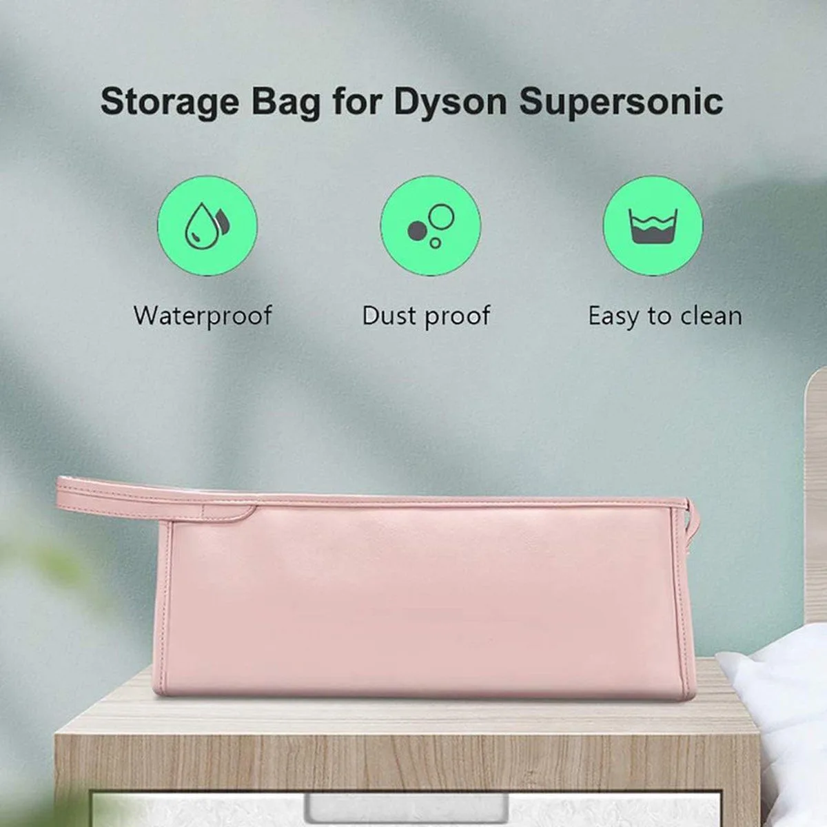 Travel Case Compatible with Dyson Hair Dryer and Straightener
