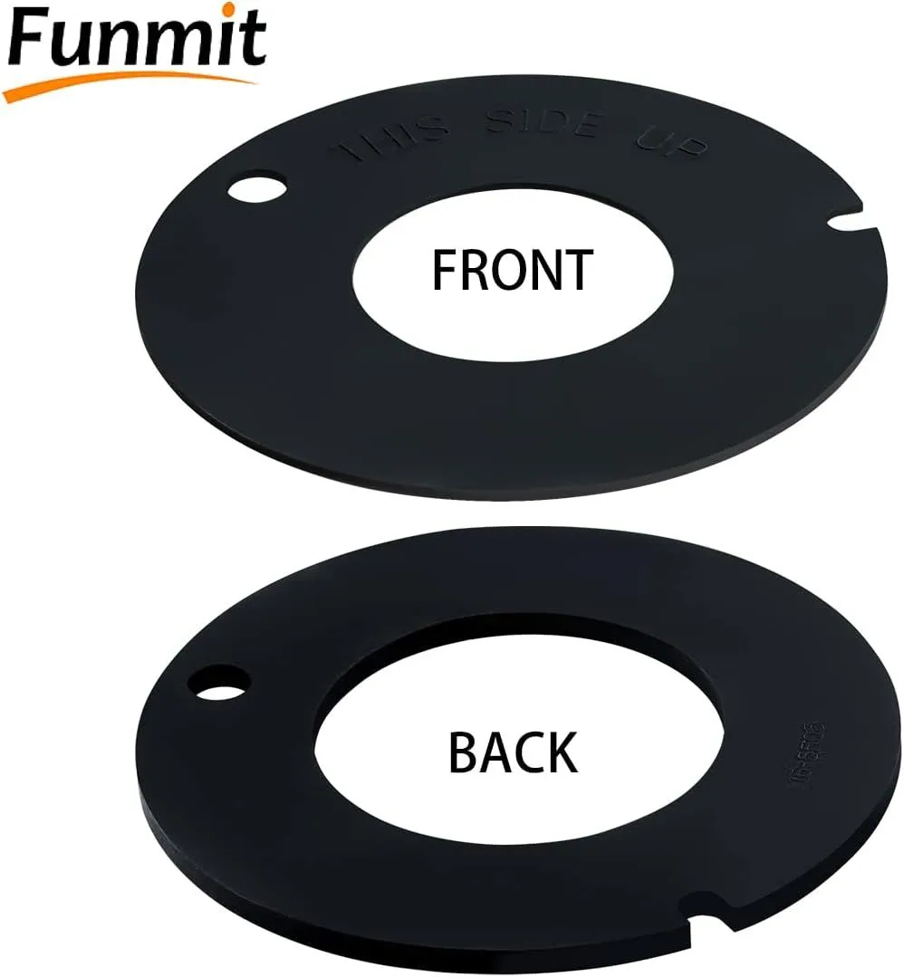 2 Pcs 385311462 & 385316140 RV Toilet Seal Kit Replacement or 510/506+, 510+/1006, 1008/EcoVac, 511H, 548+, 146-149, 2010 or RV Camper Marine Toilet Trailer | Prevent Leakage