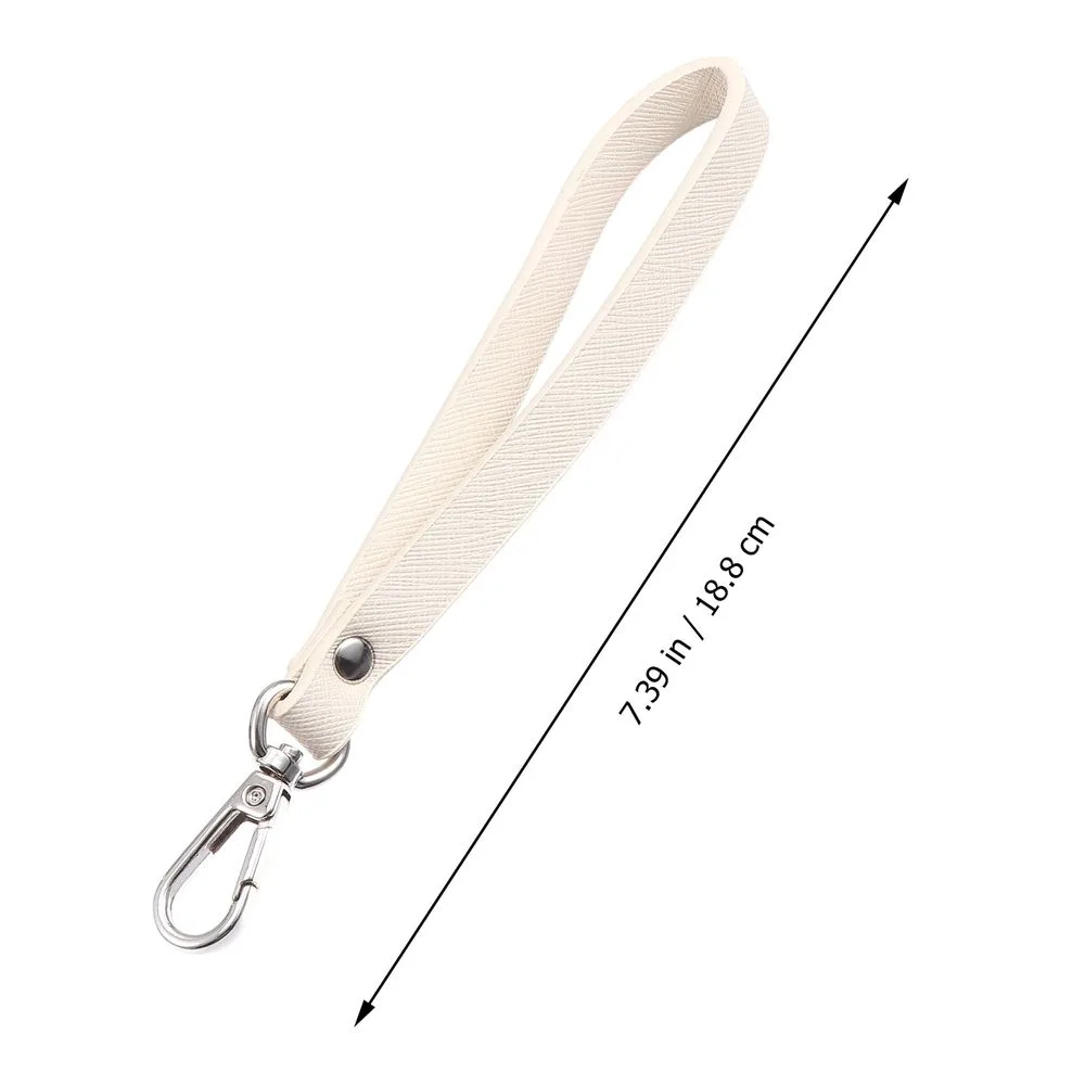1Pc White PU Strap for Handbag Durable Replacement Handbag Belt