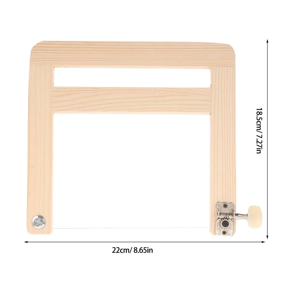 Portable Wooden Soap Cutter with Precision Blade for Easy, Accurate Soap Bar Slicing - Perfect for Making