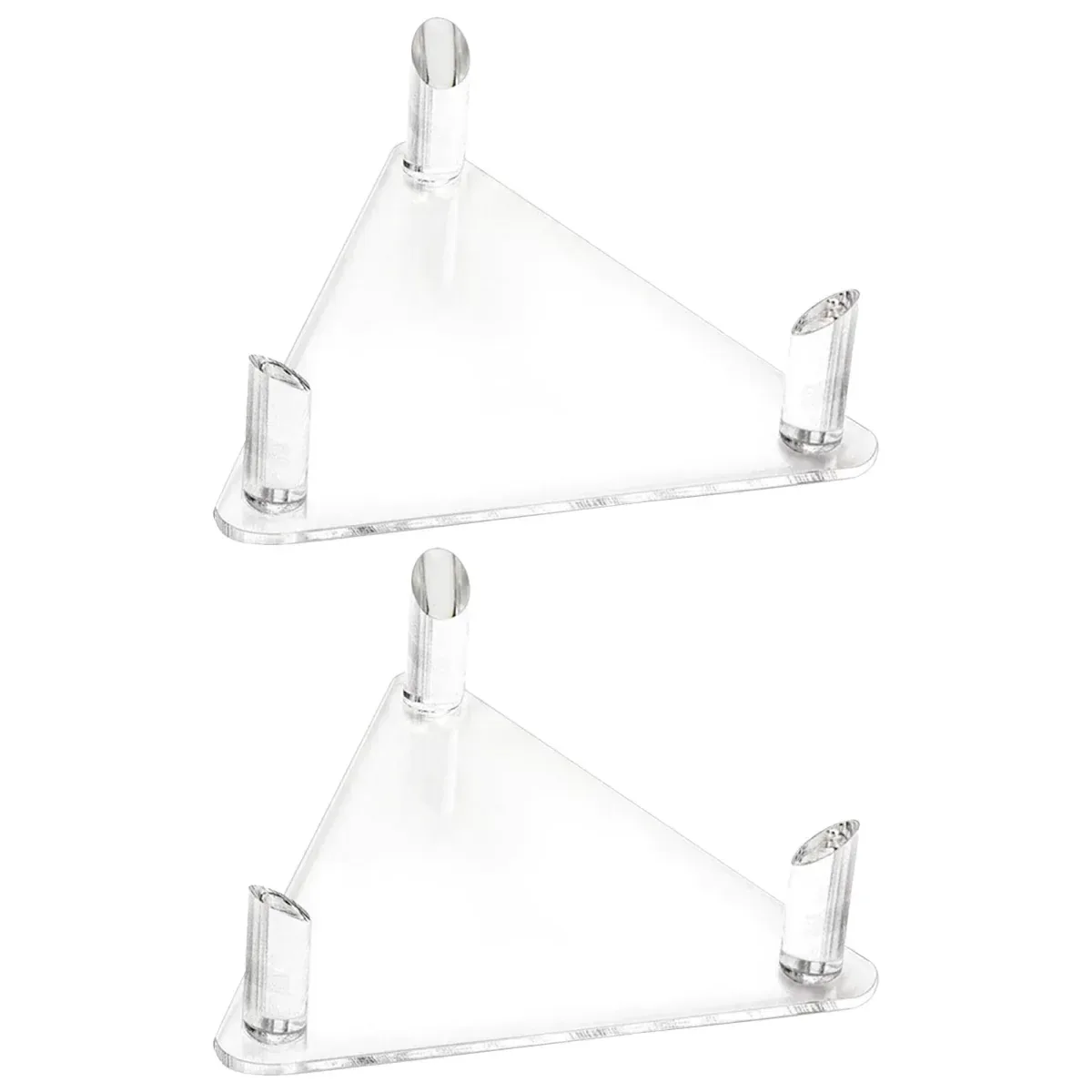 2PCS Ball Holder Organizer Storage Rack Acrylic for Basketball Soccer Volleyball