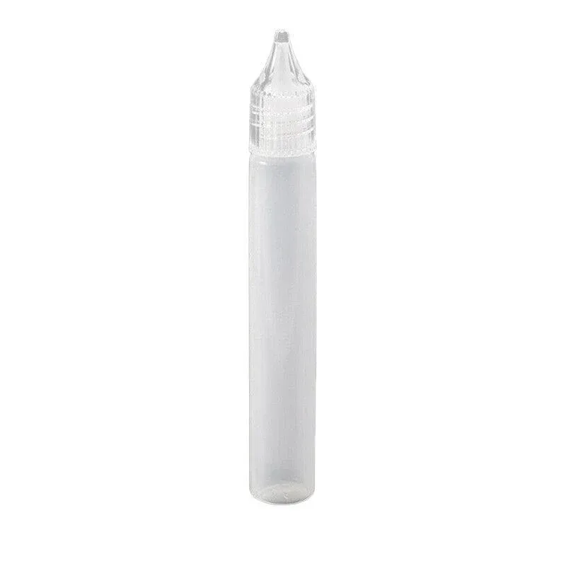 10X Squeezable Empty Plastic Needle Tip Oil Liquid Dropper Bottle Eye Drop 15Ml