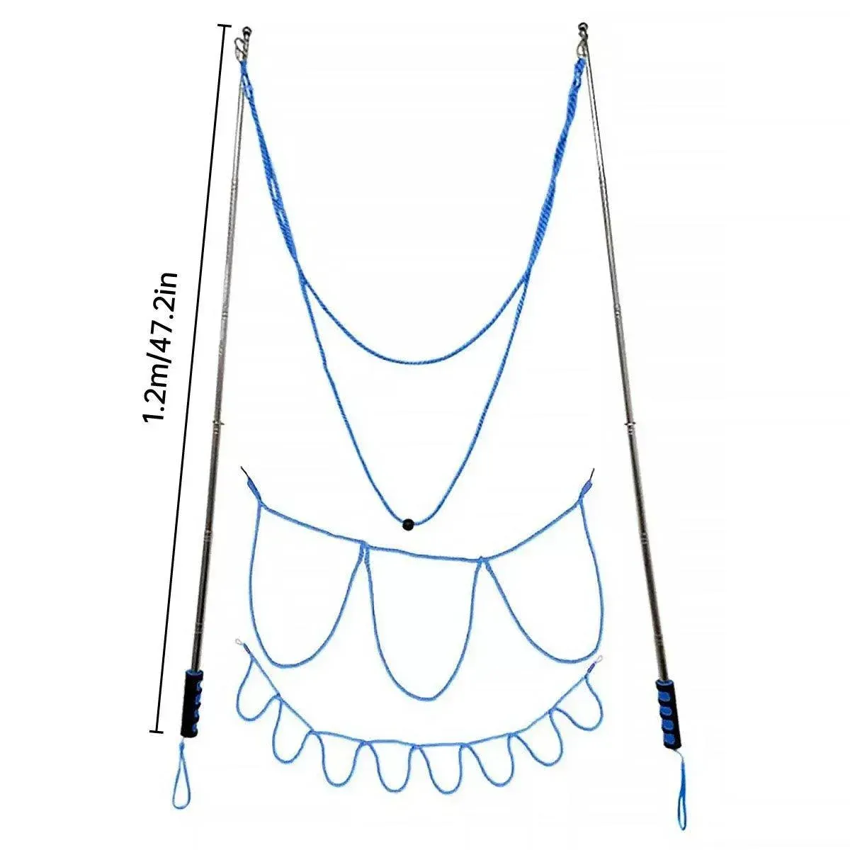 Double Pole Bubble Rope for Giant Bubble Show Outdoor Party Fun Activity
