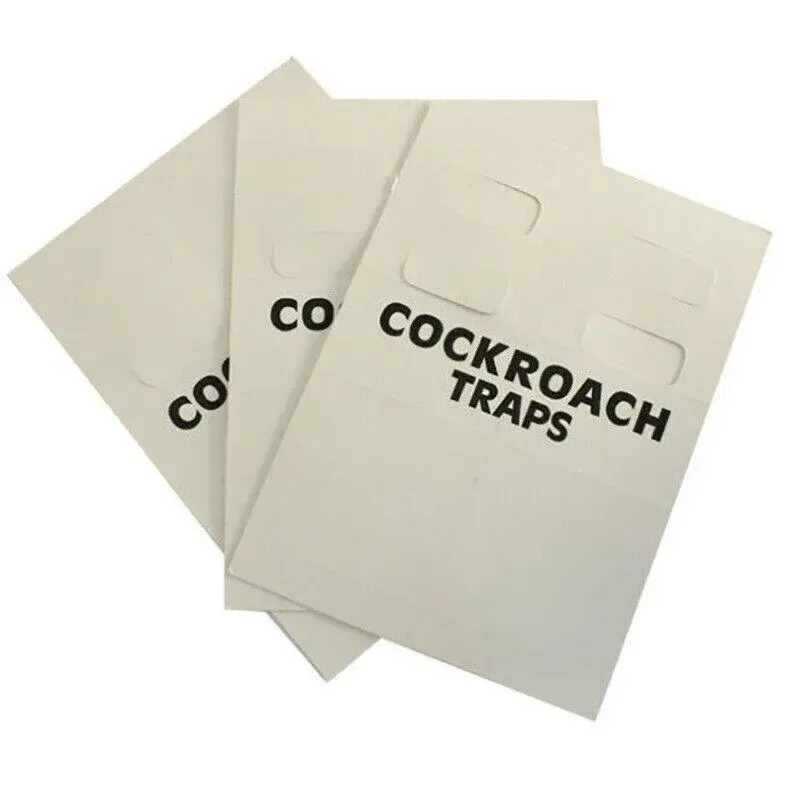 18Pcs /3 Pack Cockroach Bait Sticky Glue Cockroaches Insect Bug Pest Au
