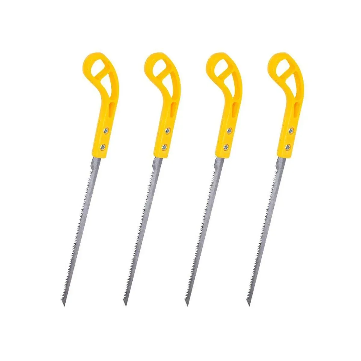 4pcs Mini Garden Hand Saws Fine Tooth Small Logging Tree Branches Household Tool