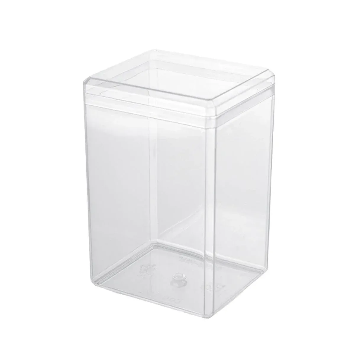20pcs Transparent Biscuit Box Plastic Cake Box Pastry Dessert Storage Container