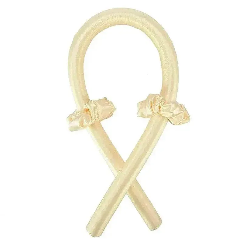 Heatless Curling Rod Headband Silk Curling Ribbon Hair Roller Lazy Curler Sets