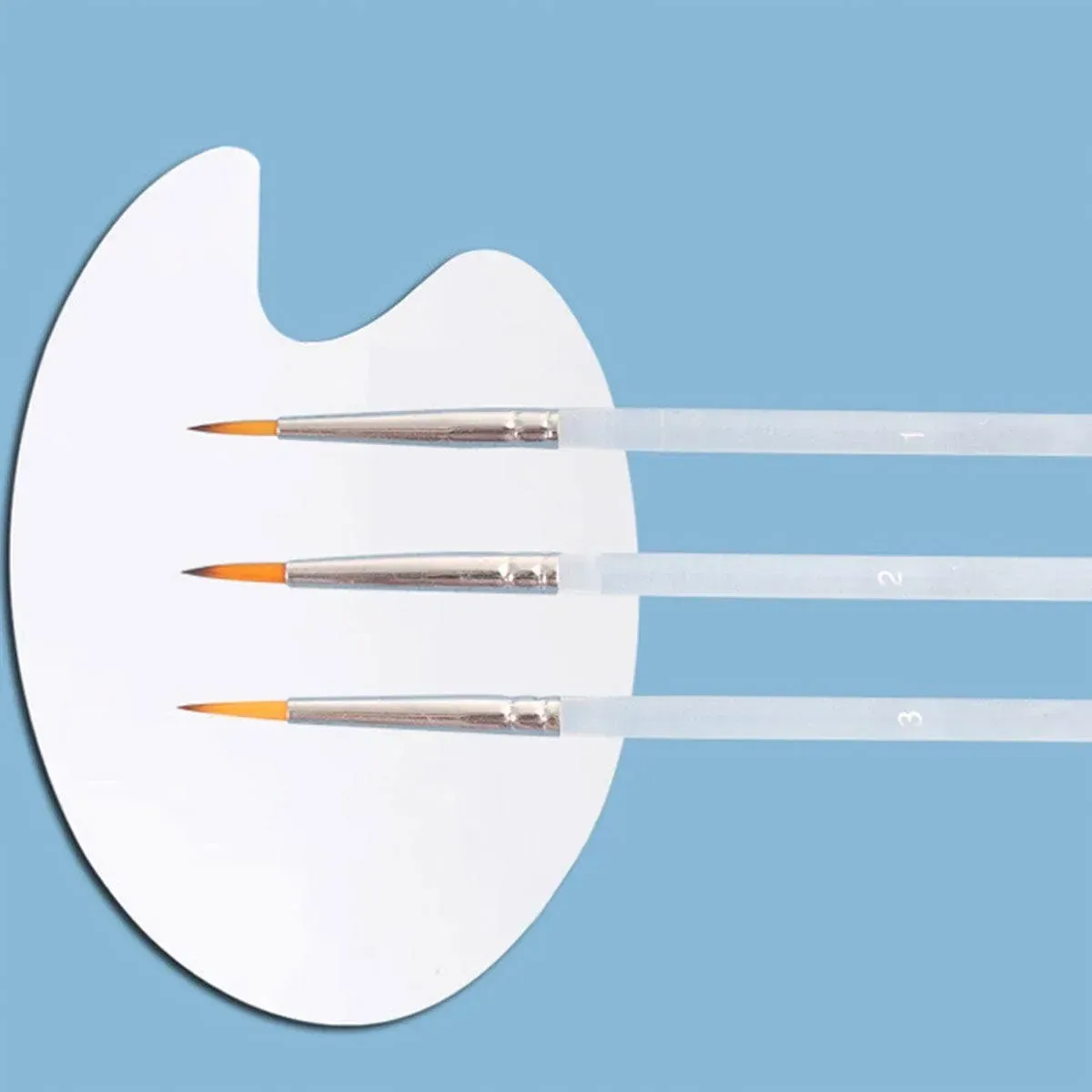 6X Extra Fine Detail Paint Brushes Art Miniatures Model Maker