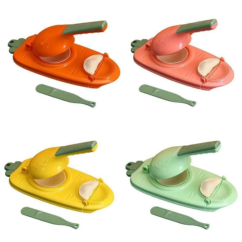 2in1 Dumpling Skin Chapati Maker Press Machine Wrapper Mould Handle Tools Pastry