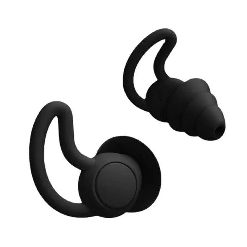 Comfortable Rhino Horn Style Silicone Ear Plugs for Sleeping