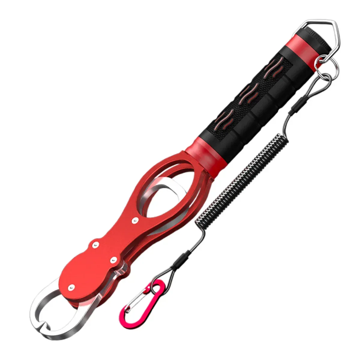Multi Function Fish Control Clamp with Scale Fishing Tool Portable Lip Gripper