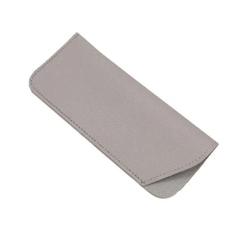 Pu Leather Eyeglass Sunglasses Reading Glasses Case Soft Pouch Bag Pocket