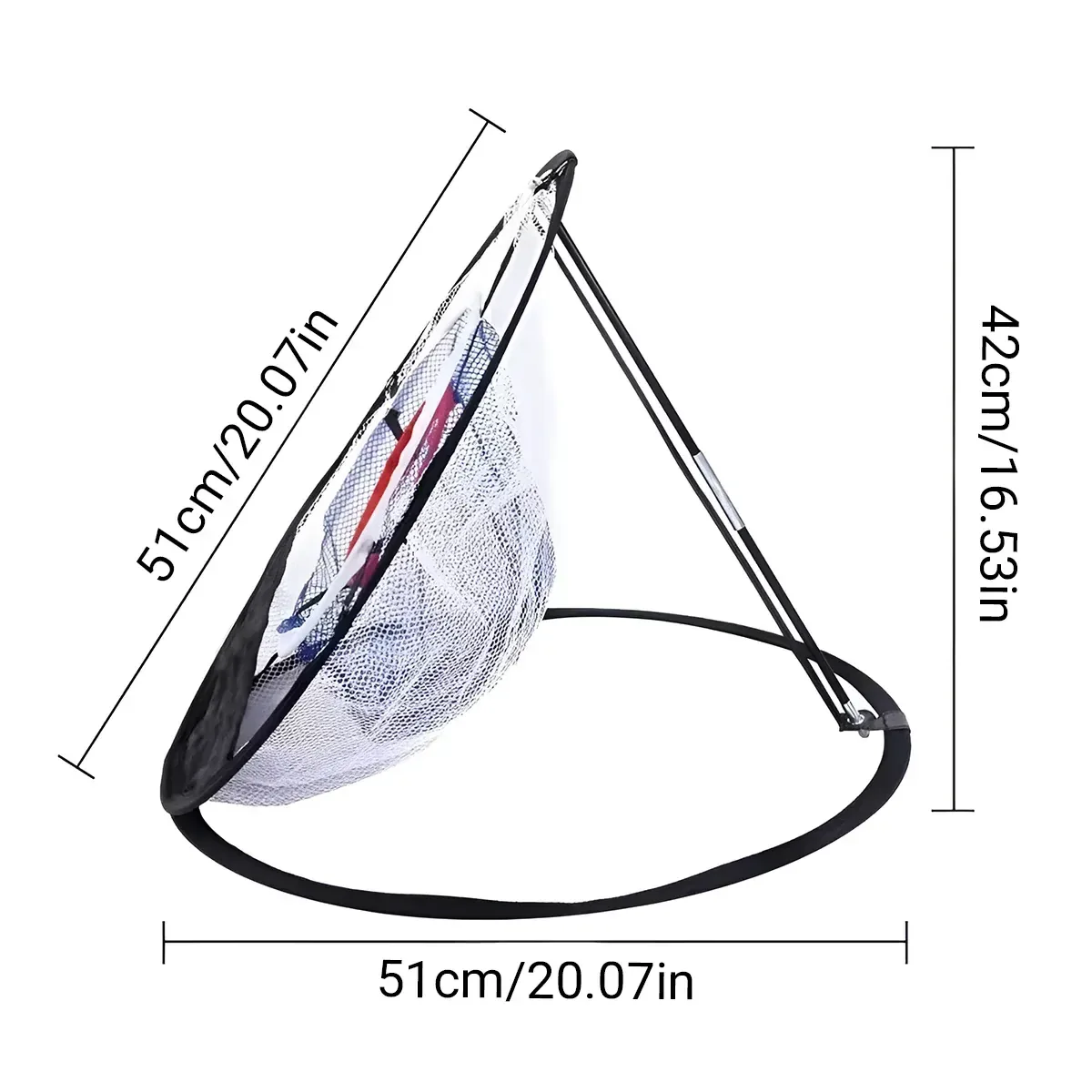 Golf Chipping Net Practice Training Net Portable Target Pop Up Net for Outdoor