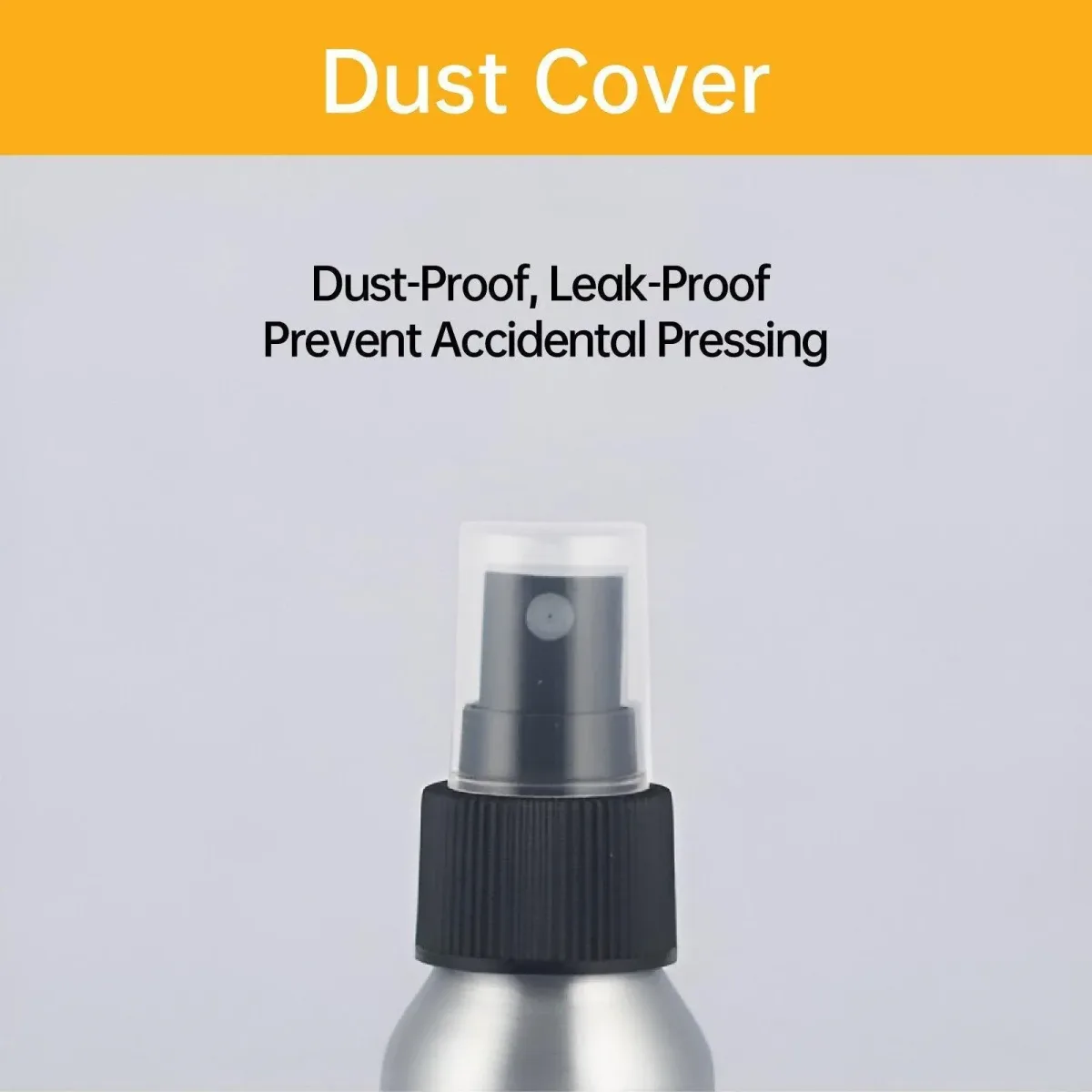10pcs Travel Size Refillable Aluminum Spray Bottles Toner Cleaning Solution Mist