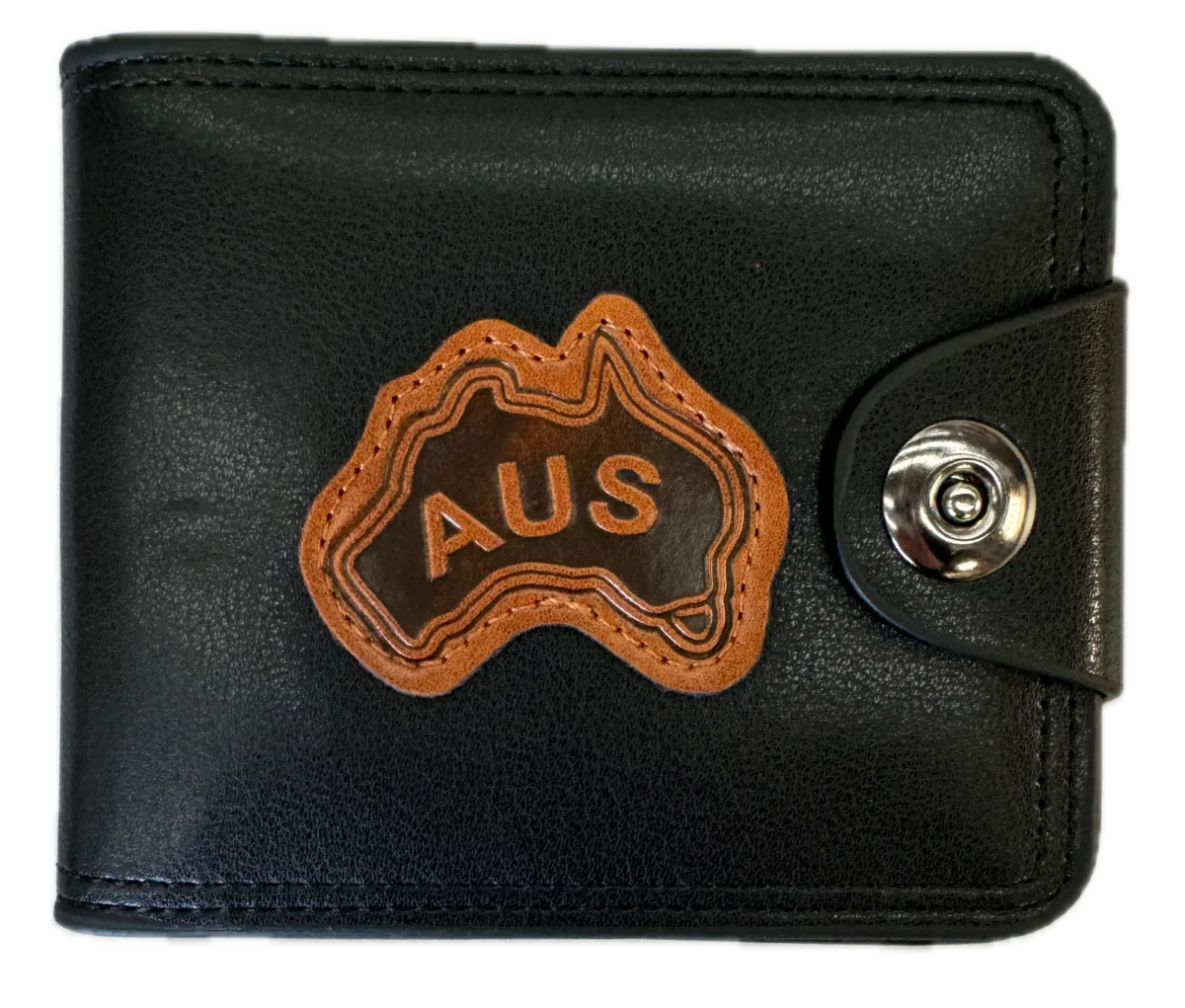 Souvenir Wallet Australia Classic AUS Oz in Black