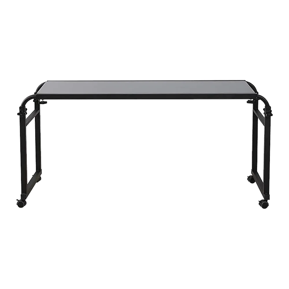 Overbed Table Work Laptop Desk with Wheels