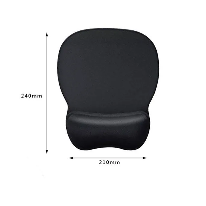 Gray silicone wrist rest with 20-in-1 electronics cleaning kit - portable multi-functional brush set, ergonomic mouse pad, suitable for office and travel.