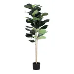 Artiss 150cm Artificial Fiddle Tree Faux Trees Indoor Decor Artificial Plants Lifelike Plant 1.5M
