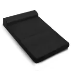 Giselle Bedding Foldable Mattress Folding Foam Bed Mat Double – Black
