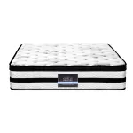 Giselle Bedding 34cm Mattress Euro Top Pocket Spring Queen
