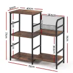 Artiss Record Player Stand with Vinyl Record Storage Turntable Stand