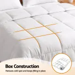 Giselle Bedding Double Quilt, 200GSM Summer Duck Down Feather Doona Insert
