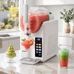 Devanti Slushie Machine 2L Frozen Drink Maker Ice Cream Cocktail Slush Maker – White