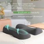 Comfort Zoning, No Fatigue—Ergonomic Beauty Bed Pillow Set (dark gray)
