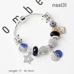 11 Styles Charm Bracelets Set,Colorful Alloy & Glass Beaded – Double