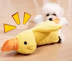 1 Calming Plush Duck Dog Toy with Squeaker for Small Dogs, M