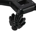 4 in 1 Drill Chuck Key Wrench, 1/4" 3/8" 1/2" Sizes Replacement Tool for Electric Drills, Drill Presses, Power Tool Chucks, for DIY, Home Improvement, Construction Projects, 1 Pcs, 2.95x2.95 2.95" x 2.95" Black*3