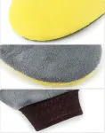 4 Pack Painter’s Gloves, Soft Microfiber Terry Mitts for Cleaning, Dusting, and Painting