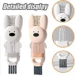 2pcs 45x130mm 4-in-1 Cleaning Brushes for Cup Lids
