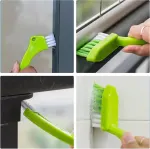 4pcs Household Cleaning Brush Set for Bathroom & Window Groove